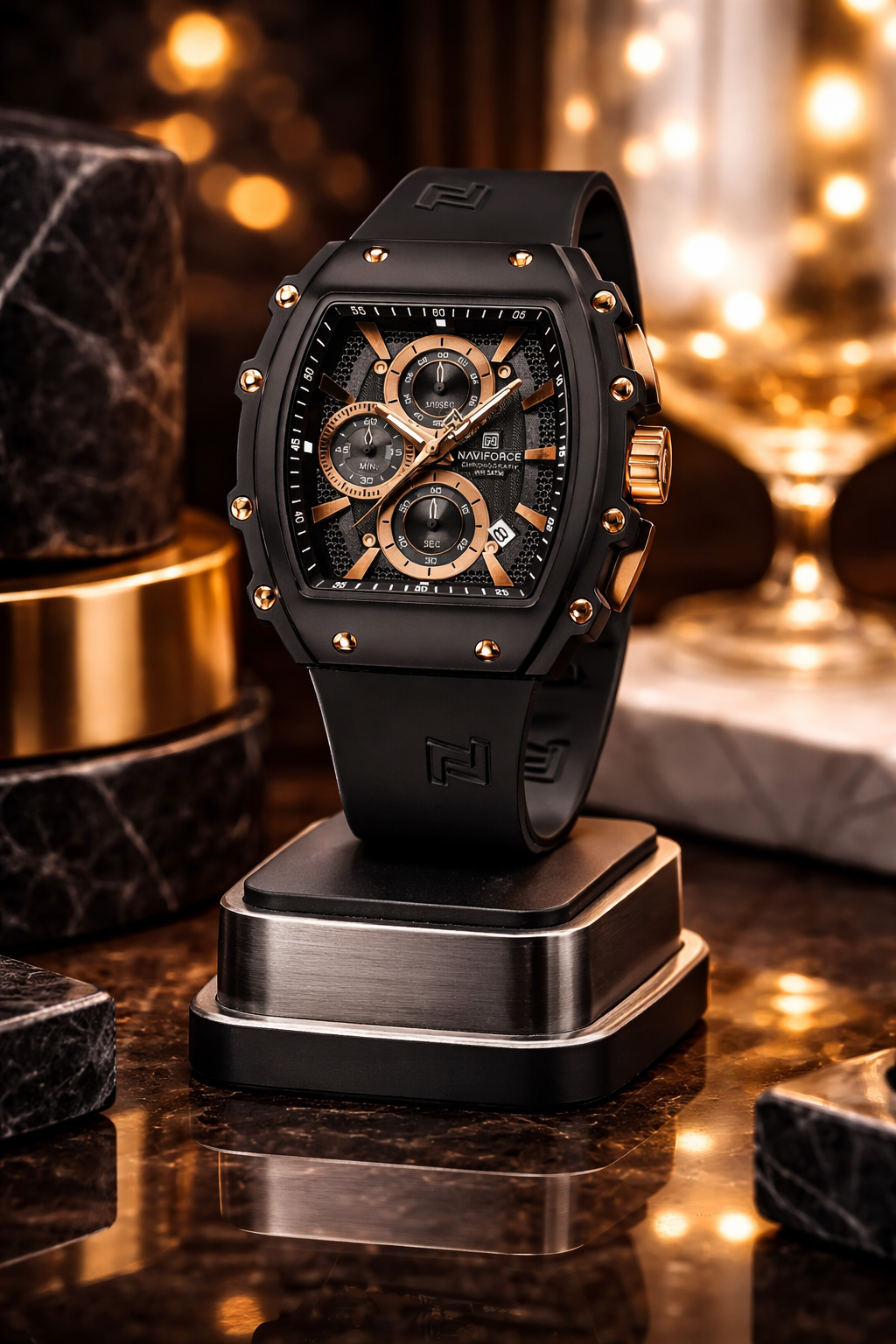 Montre Chronographe Tactical –
Édition Signature