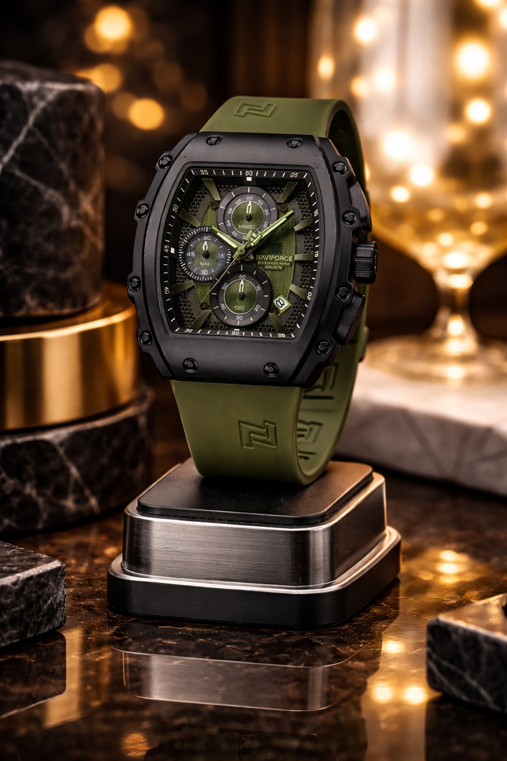 Montre Chronographe Tactical –
Édition Signature